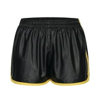 Vivianyo HD hlače za muškarce muškarci Ljetni casual modni patchwork čvrste elastične strukove kratke