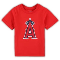 TODDLER Red Los Angeles Angels Team Crew Primarni logo Majica