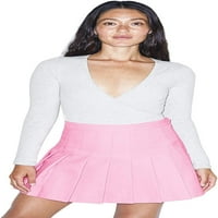 Američka odjeća za žensku žensku suknju tenisa, ružičasta, srednja