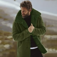 Muška zimska ovčja jakna topla vuna obložene planine Fau janjetičke jakne kaput na klirensu