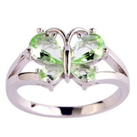 * Valentinovo poklon prsten ženski svestrani temperament Izvrsni pribor za prsten od leptira nasumično kolor