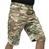 CLLIOS muške kratke hlače velike i visoke multi džepove kratke hlače na otvorenom kratkim kratkim kratkim