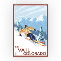Vail, Kolorado, Skiječ za spust, umjetničko djelo za novinare