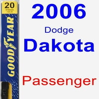 Dodge Dakota Obriši vozača brisača - Premium