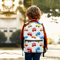 Anime crtiloon Bunny ruksak za koledž, Floral Kawaii školski ruksaci za tinejdžerske dečke, povratak