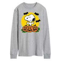 Kikiriki - Snoopy bundeve zakrpe - muške majice dugih rukava