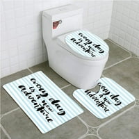 Avantura Svaki dan je nova ponuda za avanturu Inspirativne stvari o životu kupaonica Rugs set za kupanje