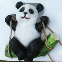 Nježne životinjske figurice - realistična crtana smola Panda i skulpture koale za vrtni dekor