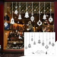 Božićno zvono snježno shop prozorsko ukrašavanje prozora stakla može se ukloniti