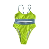 Ocivier Fashion Weens spajanje bikini Push Up Pad kupaći kostimi kupaći odjeća na plaži na plaži Rompers