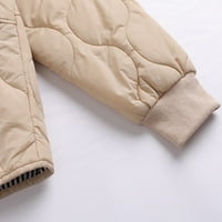 Ženski kaput od anorakskog kaputa dugih rukava, labava kardiganska gumba kaput kaput sa džepom