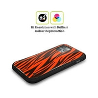 Dizajni za glavu Mad Print Orange Tiger Hybrid Case kompatibilan sa Apple iPhone 13