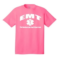 Majica Najteži posao ćete ikada voljeti ambulantu paramedicin prvi odgovor EMS medicinski transport-neonpk
