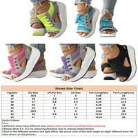 Zodanni ženske sportske sandale sandale sandale mrežne ležerne cipele dame klina cipele za žene lagane