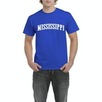 - Muška majica kratki rukav, do muškaraca veličine 5xl - Mississippi