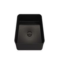1477-004- Širovi plodni utoplica sa sudoperom sa odgovarajućim odvodom u mat crnoj boji