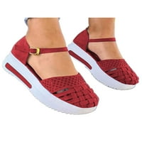 Lacyhop platforme sandale za žene zatvorene prste kline sandale dressy ljetne zabavne cipele veličine