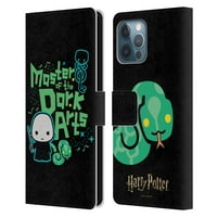 Dizajni za glavu Službeno licencirani Harry Potter Smrtly Hallows I Voldemort kožne knjige Novčanik Kućište Kompatibilno sa Apple iPhone Pro max