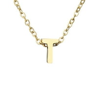 Ogrlica za privjesak osjetljiva zlatna monogram ogrlica za žene slatko pismo Naziv Choker ogrlice za
