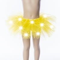 Binpure Baby Girl Mini Tutu suknja Svijetli čistu boju mrežice za plesne dno