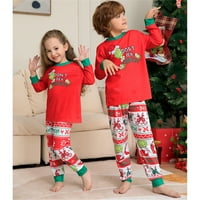 Božićna porodica koja odgovara pidžami, božićne pidžame za obitelj, obiteljske božićne odjeće set za