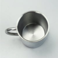 420ml od nehrđajućeg čelika šalica za kavu dvostruka izolacija čaša za piće sa poklopcem - kalibra
