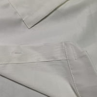 Ženske haljine Shift kratkih rukava iznad koljena ležerna V-izrezana ljetna haljina bijela 4xl