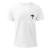 Košulje za muškarce Ljeto muško plaže Little Tree Ispis bluza Kratki rukav O vrat Ležerne vrhove