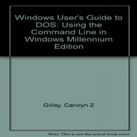 Vodič za Windows za DOS: Upotreba naredbenog retka u Windows-u: Millennium izdanje, prethodno učvršćeni