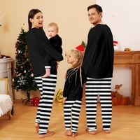 Božić GR1NCH PAJAMAS Porodična obuća za spavanje postavljena dugi rukav sa dna PJS set za porodice