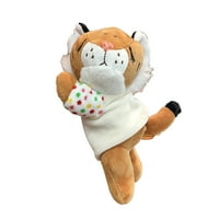 Plish lutka Tiger oblik Kolekcionarni PP pamučni crtani punjeni igrački ključ za tastere za torbe