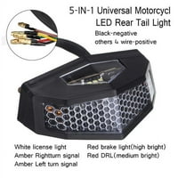 12V motocikl LED rep stražnji lampica za zaustavljanje ploče za okretanje tanjirne tablice