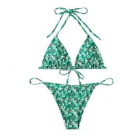 Aaiyomet bikini setovi za žene split kupaći kostimi za plažu žena dvodijelni kupaći kostim kupaći kostim
