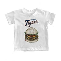 Mladića Tiny Turpap Bijeli Detroit Tigrs Burger Majica