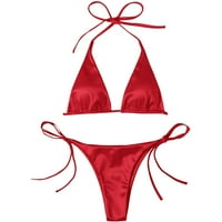 Ženski kupaći kostimi za kupaće kostimi za bandeage Bikini set push up brazilski kupaći kostimi za kupaći