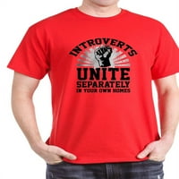 Cafepress - introverti Unirajte tamnu majicu - pamučna majica