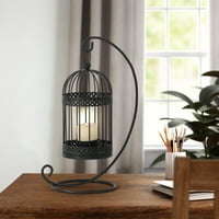 Joveco Candle Lantern Dekorativni, vintage Birdcage Viseći lampioni, Metalni držač svijeće Lanter za