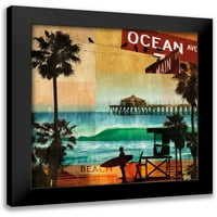 Carter, Charlie Black Modern Framed Museum Art Print Naslijed - Ocean Avenue