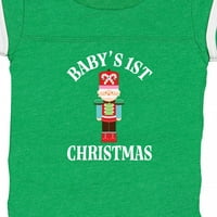 Inktastični babys 1. božićni orah outfit poklon dječji dječak ili dječji dječji bodysuit