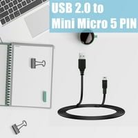 Na 5ft mini USB sinkronizacijskog punjača kabela za zamjenu kabela za ECLIPSE MP MP PMP Media Player