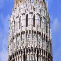 Pogled sa niskim kutom Klijenstva St. Johna, Piazza Dei Miracoli, Pisa, Toskana, Italija Poster Print