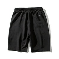 Ravne ležerne lagane sportske kratke hlače muškarci u boji tekući hlače za prozračne hlače Čvrste ljetne