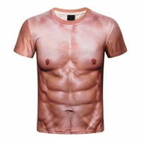 Oalirro majice kratkih rukava za muškarce bavi se klirensom zaljubljenih poklon 3D Slugger mišićni odijelo
