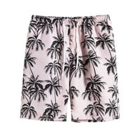 Leesechin ponude muški kratke hlače Trendi elastični pojas snop plaže na plaži Ležerne prilike Sportske