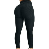 Ženski joga odjeća od struka joge vježbe Bubble High Wop's Trkeni fitness hlače podižuće joge hlače