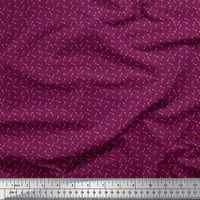Soimoi Satin Silk tkanina Ključ za pljesak tiskane tkanine sa dvorištem široko