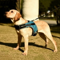 Pas prsluk kablovski sloj blještavi s kabelskim kabelskim košticama za srednje i velike pse noćno putovanje,