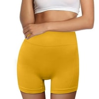 Joga kratke hlače za žene visoko struk bresk fitness kratke hlače Brze suhi sport joga trčanje gaćice
