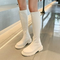 Akiigool Womens Winter Boots za žene zapadnih čizama Cowgirl vuke visoke čizme za žene visoke potpetice