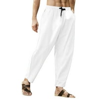 Iopqo casual pantalone za muškarce Muškarci Proljeće i ljetni pant Ležerne prilike Sve utakmice Solid